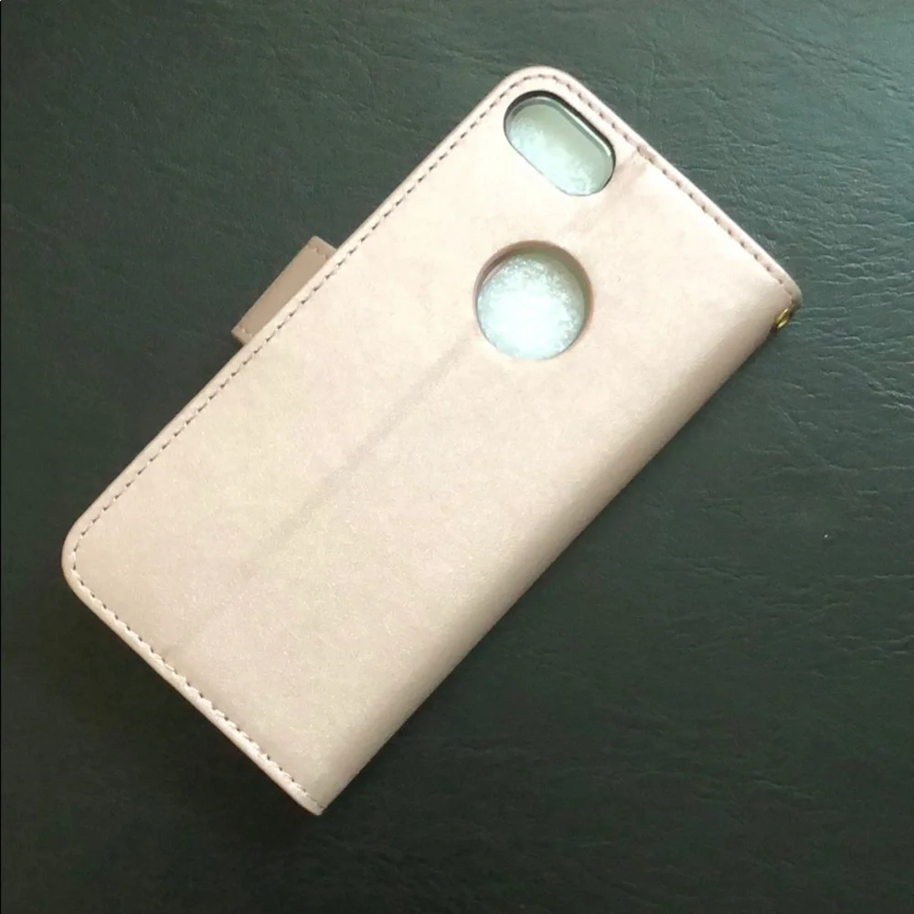 New iPhone 7 rose gold wallet case